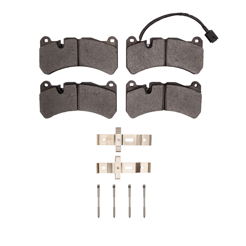 Maserati Ghibli Brake Pads - Front - R1 Concepts - R1 Ceramic Pads & Hardware Kit - `14-`24